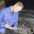 master mechanic check a car stock photo © runzelkorn