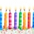 bougies · d'anniversaire · dix · gâteau · d'anniversaire · bougies · blanche · alimentaire - photo stock © RuthBlack