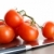 fresco · maduro · tomates · aço · inoxidável · contrariar · branco - foto stock © Sandralise