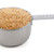 Demerara sugar presented in an American metal cup measure stock photo © sarahdoow