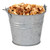 Chopped walnuts in a miniature metal bucket stock photo © sarahdoow