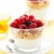 yoghurt · müsli · bessen · honing · vruchten · melk - stockfoto © sarsmis