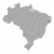 Map of Brazil, Alagoas highlighted stock photo © Schwabenblitz