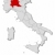 Map of Italy, Lombardy highlighted stock photo © Schwabenblitz