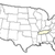 Map of the United States, Tennessee highlighted stock photo © Schwabenblitz