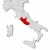 Map of Italy, Lazio highlighted stock photo © Schwabenblitz