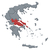 térkép · Görögország · központi · politikai · néhány · absztrakt - stock fotó © Schwabenblitz
