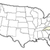 Map of the United States, North Carolina highlighted stock photo © Schwabenblitz