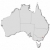 Map of Australia, Capital Territory highlighted stock photo © Schwabenblitz