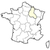 Map of France, Champagne-Ardenne highlighted stock photo © Schwabenblitz