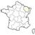 Map of France, Lorraine highlighted stock photo © Schwabenblitz
