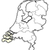 Map of Netherlands, Zeeland highlighted stock photo © Schwabenblitz