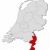 Map of Netherlands, Limburg highlighted stock photo © Schwabenblitz