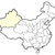 Map of China, Xinjiang highlighted stock photo © Schwabenblitz