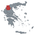 térkép · Görögország · nyugat · Macedónia · politikai · néhány - stock fotó © Schwabenblitz