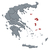 térkép · Görögország · észak · politikai · néhány · absztrakt - stock fotó © Schwabenblitz