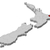 Map of New Zealand, Gisborne highlighted stock photo © Schwabenblitz