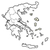 Map of Greece, North Aegean highlighted stock photo © Schwabenblitz