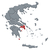 Map of Greece, Attica highlighted stock photo © Schwabenblitz