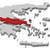 Map of Greece, Central Greece highlighted stock photo © Schwabenblitz
