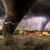 Large Tornado disaster on a road stock photo © sdecoret