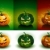 halloween · tök · szett · gyűjtemény · étel · terv · narancs - stock fotó © sgursozlu