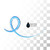 Blauw · 3D · geïsoleerd · witte · vector - stockfoto © sidmay