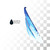Blauw · 3D · geïsoleerd · witte · vector - stockfoto © sidmay