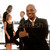 üzletember · afroamerikai · kollégák · mosoly · férfi · város - stock fotó © SimpleFoto