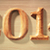 2014 wooden numeric with drop shadow. stock photo © sippakorn