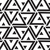 Vector geometric seamless pattern. Modern triangle texture, repe stock photo © softulka
