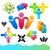 Social People Icons and Elements stock photo © solarseven