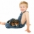 Young boy sitting with Beagle puppies on his lap stock photo © soupstock