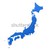 escuro · mapa · Japão · isolado · branco - foto stock © speedfighter