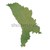 Moldova map on green paper stock photo © speedfighter