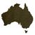 Dark silhouetted map of Australia stock photo © speedfighter