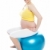 妊婦 · ボール · ビッグ · 青 · 笑みを浮かべて - ストックフォト © stockyimages