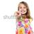 cute · dziewczyna · dziecko · wskazując · słodkie · młoda · dziewczyna - zdjęcia stock © stockyimages