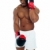 Male boxer in a defensive stance stock photo © stockyimages