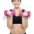 vrolijk · vrouw · biceps · oefening - stockfoto © stockyimages
