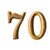Wooden numeric 70 stock photo © stoonn