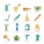 Kitchen and household tools icons  stock photo © stoyanh