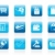 Online shop icons stock photo © stoyanh