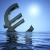 Euro Sinking In The Sea Showing Depression Recession And Economi stock photo © stuartmiles
