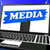 mediów · laptop · Internetu · transmitowanie · multimedialnych · telewizji - zdjęcia stock © stuartmiles