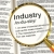 Industry Definition Magnifier Showing Engineering Construction O stock photo © stuartmiles