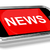 News Headline On Mobile Phone For Online Information Or Media stock photo © stuartmiles