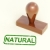 Natural Rubber Stamp Shows Organic And Pure Produce stock photo © stuartmiles