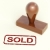 Sold Stamp Showing Selling Or Purchasing stock photo © stuartmiles