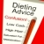dieta · conselho · confusão · monitor · dieta · informação - foto stock © stuartmiles